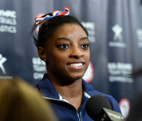 Simone Biles Leads Olympic Trials After Rare Mistakes