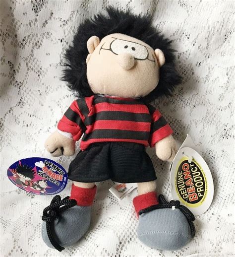 1998 Beano Dennis The Menace Plush 8 Inches Tall With Tags Ebay