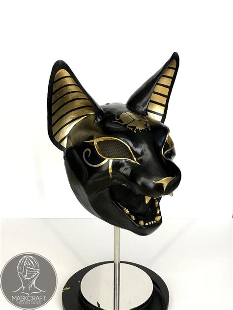 Egyptian Cat Bastet Mask Etsy