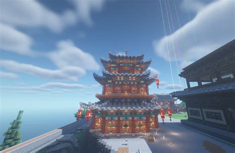Ancient Chinese Architecture Minecraft Map