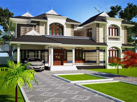 Evens Construction Pvt Ltd Modern Slope Roof House