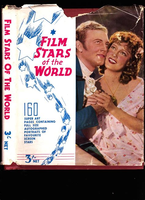Film Stars Of The World 160 Stars Super Art Pages Containing Full