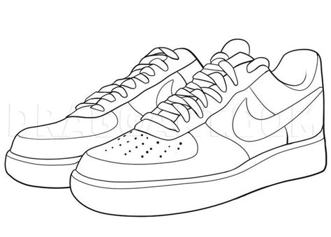 Master The Art Of Drawing Nike And Air Force Ones With This Step By
