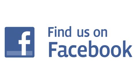 Find Us On Facebook Logo Image PNG Transparent Background, Free