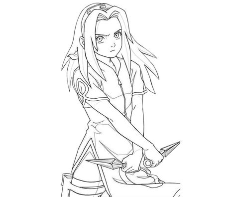 Naruto Sakura Character | How Coloring