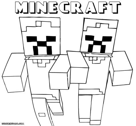 Minecraft Coloring Pages Coloring Home