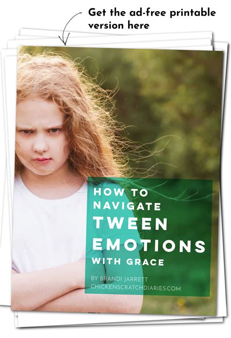 Advice For Navigating Tween Emotions With Grace Chicken Scratch Diaries