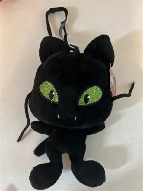 Miraculous Tales Of Ladybug And Cat Noir Plagg 8 Plush ~new With