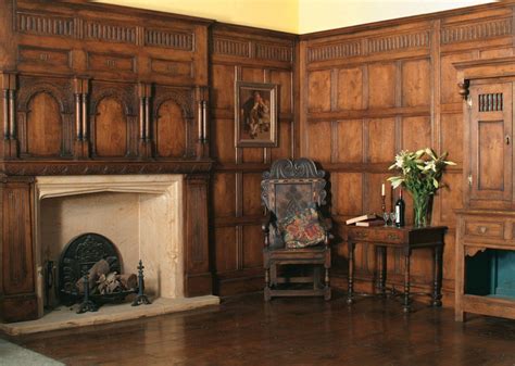 Oak Panelling And Panelled Rooms Oak Panels Rustic Living Room