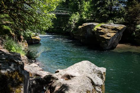 Emerald Pools Below The Snyder Bridge Oregons 30 Best Swimming Holes