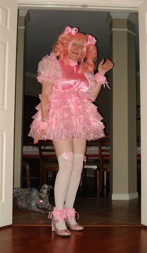 Gina In Pink Sissy Dress By Sissy Gina On Deviantart