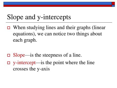 Ppt Slope And Y Intercept Powerpoint Presentation Free Download Id