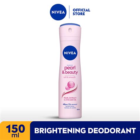 Promo Nivea Pearl And Beauty Anti Perspirant Deodorant Spray 150 Ml