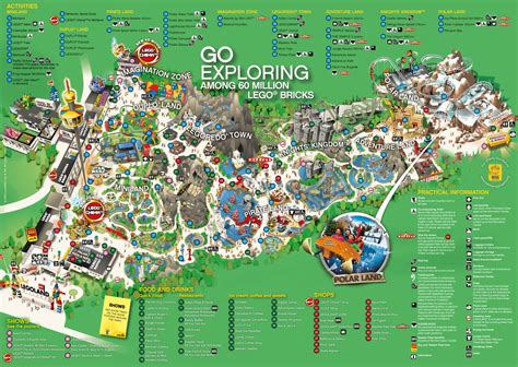 Legoland Park Map Great Places Places Ive Been Places To Go Legoland
