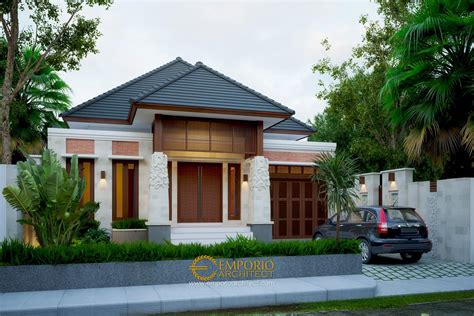 Selain memiliki ruang makan, rumah ini juga memiliki pantry yang menyatu dengan dapur. Desain Rumah Villa Bali Tropis 1 Lantai Bapak Ammal Rozib ...