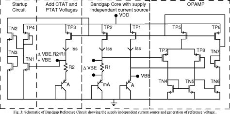 Bandgap Reference Circuit With Op Amp Wiring Diagram Schemas