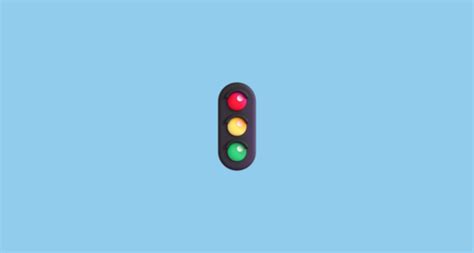🚦 Vertical Traffic Light Emoji On Microsoft Teams 150
