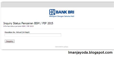 Surat edaran pencairan pip bsm tahun 2015 disini. Cara Cek Nomor Virtual Account Untuk Pencairan PIP Terbaru