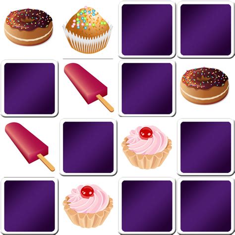Play Matching Game For Adults Cakes Online And Free Memozor