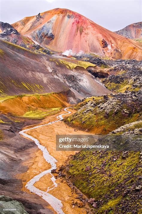 Landmannalaugar Mountains In Iceland High Res Stock Photo Getty Images
