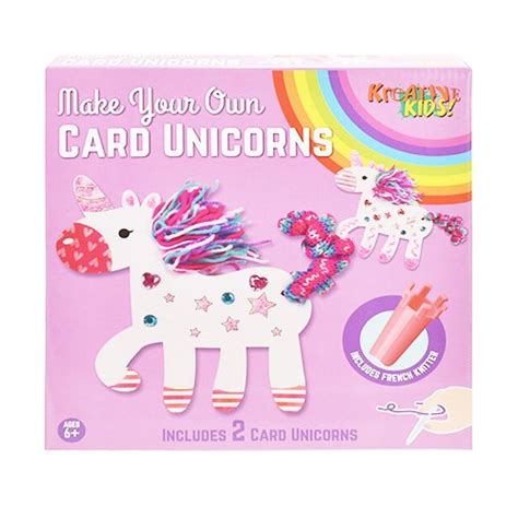 Add new elements or images from our library or upload your own and use them. Make Your Own Card Unicorns Kit - Kids Stuff For Less