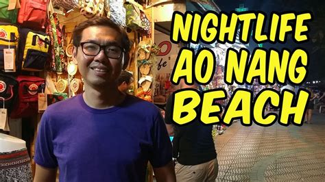 Nightlife In Ao Nang Beach Youtube