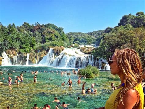 Krka National Park Is Like The Little Brother Of The Plitvice Lakes In