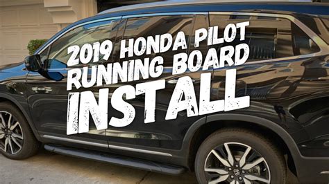 Black Edition Running Board 2020 Honda Pilot Images