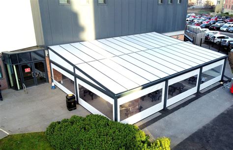 Outdoor Dining Canopies And Shelter For Schools