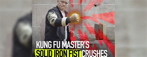 Iron Fist Skill Kung Fu Masters Bare Hands Crush Anything In Its
