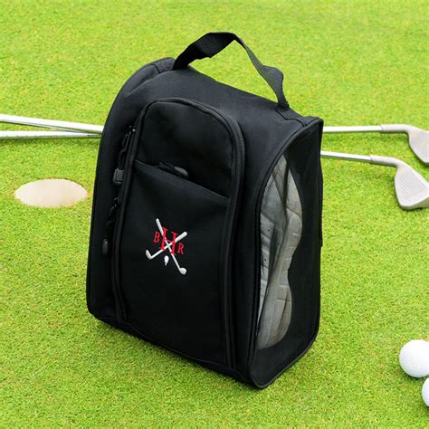 Custom Black Golf Shoe Bag