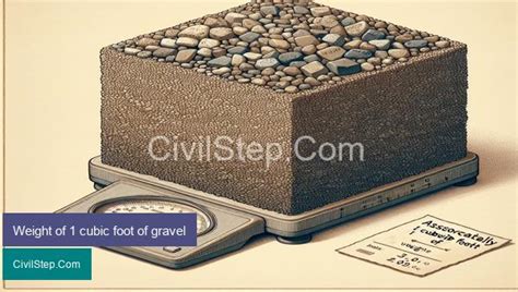Introduction Of Weight Of 1 Cubic Yard Gravel Loose Dry And Sand