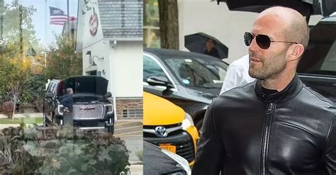Did Jason Statham Wrap His Car With Palestinian Flag In Support Of Gaza