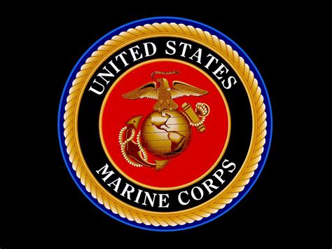 Us Marines Logo Wallpaper Wallpapersafari