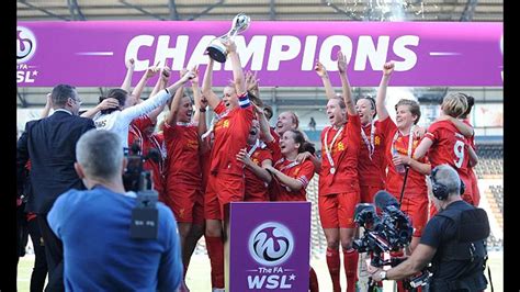 Liverpool football club women ist ein englischer frauenfußballverein. Liverpool Women F.C Win First Ever F.A W.S.L Title - 100 ...