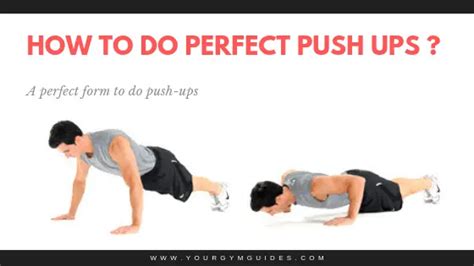 How To Do A Push Up Perfect Push Up Form And Technique