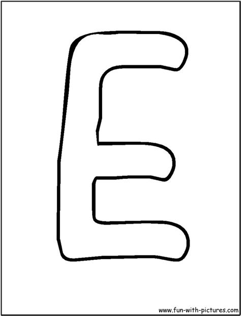 Bubble Letter E | levelings