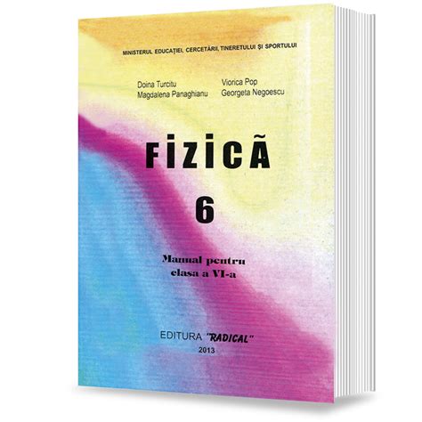 Fizică Manual Pentru Cls A Vi A Editura Sigma