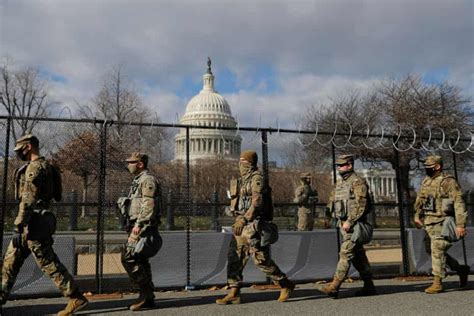 This Is Not Freedom Militarized Us Capitol A Sign Of Forever Wars