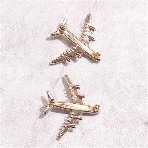 Custom 3d Metal Safety Pin Soft Enamel Airplane Lapel Pin Buy