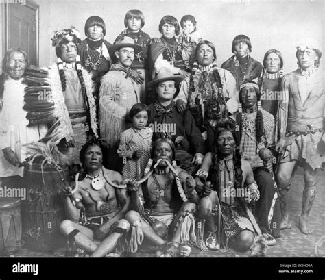 Edward S Curtis Native American Indians Group Of Pueblo Indians