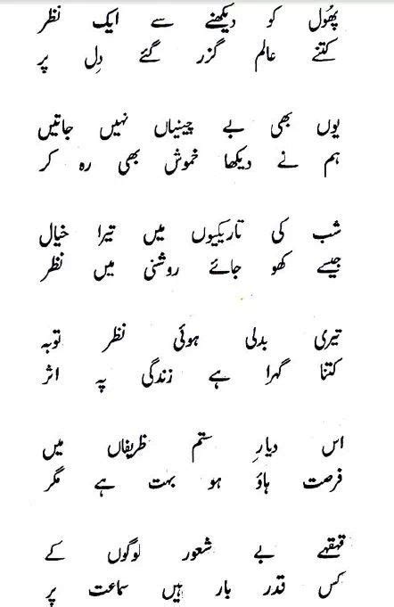 Habib Jalib Urdu Poetry Poems Poetry