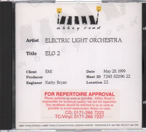 Electric Light Orchestra Elo 2 Vinyl Records Lp Cd On Cdandlp