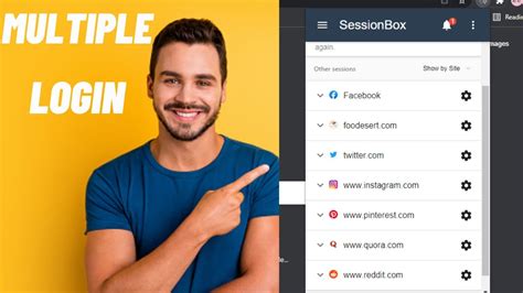 How To Use Session Box In Chrome Multiple Accounts Login Multiple