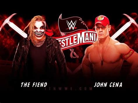 John cena was ready to step out of the spotlight for the next generation of wwe superstars, and the fiend bray wyatt was more than happy to pull him into the darkness. WWE John Cena Vs The fiend at Wrestlemania 2020 (wwe 2k match) - YouTube
