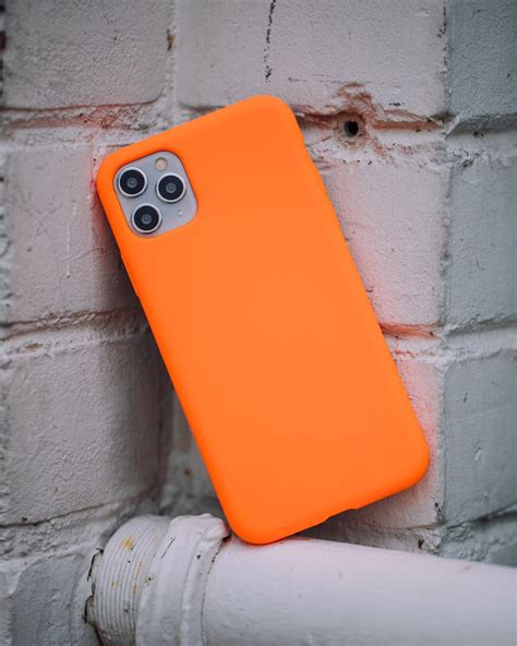 Neon Orange Iphone Case Iphone 13 Case 13 Pro Max Case Etsy