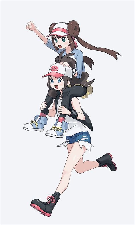 Hd Wallpaper Anime Anime Girls Pokémon Rosa Pokémon Hilda Pokemon Wallpaper Flare