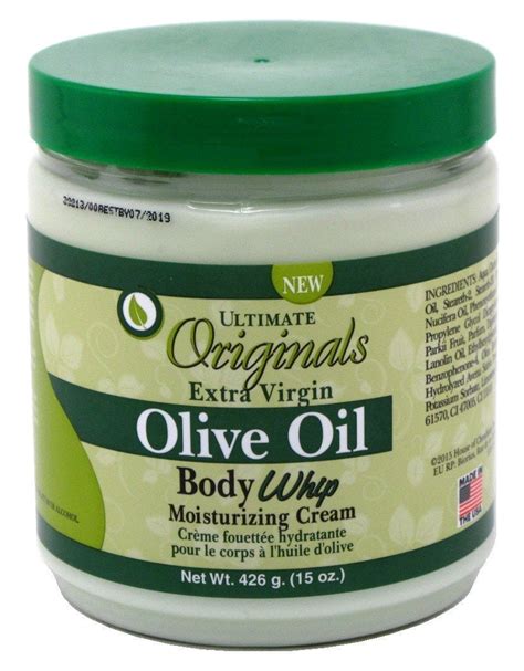 Africa S Best Ultimate Originals Extra Virgin Olive Oil Body Whip Cream