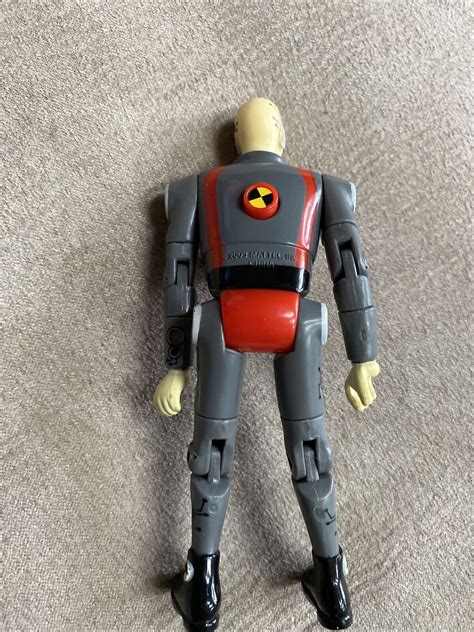 Hot Wheels Incredible Crash Test Dummies Red Gray Action Figure 2003