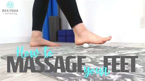 Foot Massage Hamstrings Flexibility 5 Minute Foot Massage For